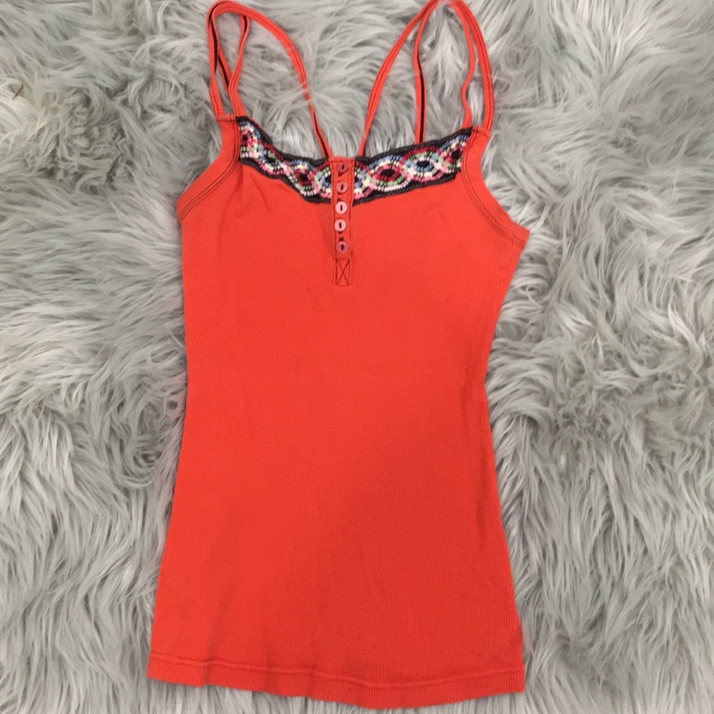 Free People Embroidered Camisole
